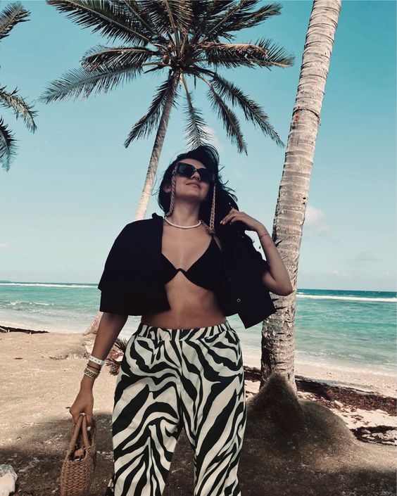 beach pants looks