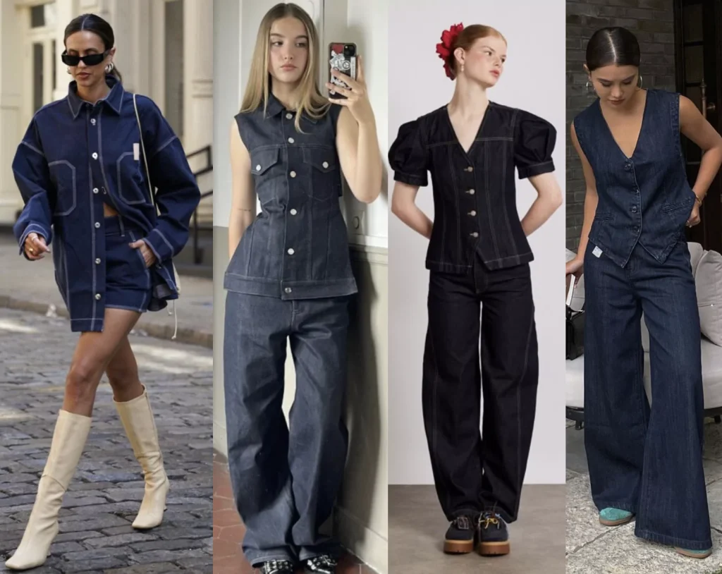denim on denim coord outfit ideas