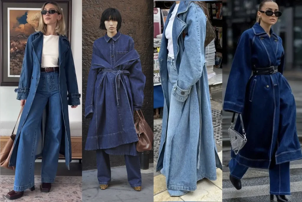 denim on denim creative outfit